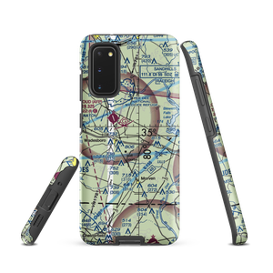 Hightower Areo Plantation Airport (67NC) VFR Sectional Samsung Phone Case