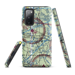 Hightower Areo Plantation Airport (67NC) VFR Sectional Samsung Phone Case