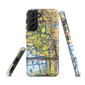 Hill Air Force Base (HIF) VFR Sectional Samsung Phone Case