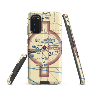 Hill City Municipal Airport (HLC) VFR Sectional Samsung Phone Case