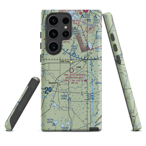 Hill City-Quadna Mountain Airport (07Y) VFR Sectional Samsung Phone Case