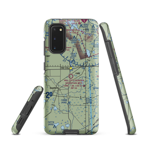 Hill City-Quadna Mountain Airport (07Y) VFR Sectional Samsung Phone Case