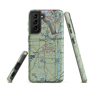 Hill City-Quadna Mountain Airport (07Y) VFR Sectional Samsung Phone Case
