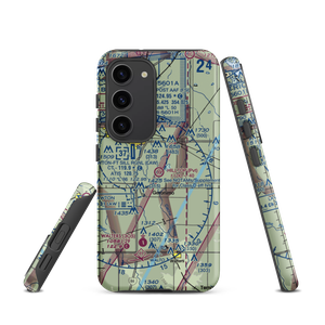 Hill Top Private Airport (OK08) VFR Sectional Samsung Phone Case