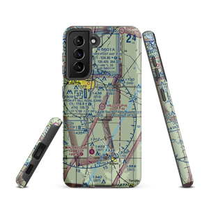 Hill Top Private Airport (OK08) VFR Sectional Samsung Phone Case