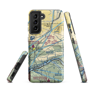 Hillcrest Airport (2WN9) VFR Sectional Samsung Phone Case