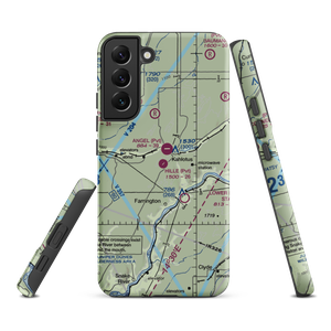 Hille-Kimp Airstrip (4WA6) VFR Sectional Samsung Phone Case