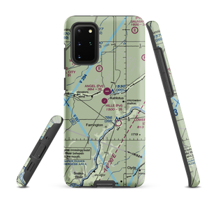 Hille-Kimp Airstrip (4WA6) VFR Sectional Samsung Phone Case