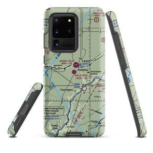 Hille-Kimp Airstrip (4WA6) VFR Sectional Samsung Phone Case