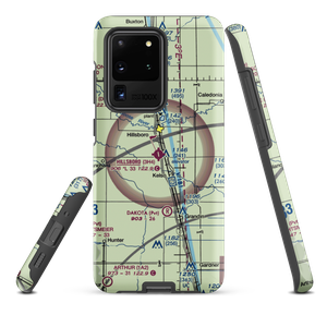 Hillsboro Municipal Airport (3H4) VFR Sectional Samsung Phone Case