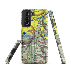 Hillside Airport (63K) VFR Sectional Samsung Phone Case