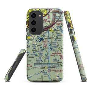 Hilltop Airport (3NY9) VFR Sectional Samsung Phone Case