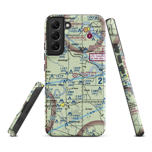 Hilltop Airport (40OK) VFR Sectional Samsung Phone Case