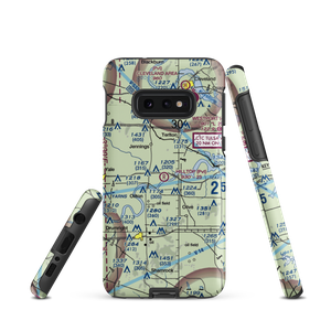 Hilltop Airport (40OK) VFR Sectional Samsung Phone Case