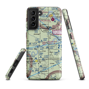 Hilltop Airport (40OK) VFR Sectional Samsung Phone Case