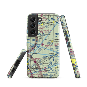 Hilltop Airport (58IN) VFR Sectional Samsung Phone Case