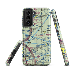 Hilltop Airport (58IN) VFR Sectional Samsung Phone Case