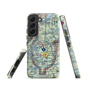 Hilltop Airport (88OK) VFR Sectional Samsung Phone Case