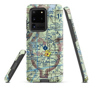 Hilltop Airport (88OK) VFR Sectional Samsung Phone Case