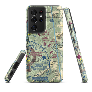 Hilltop Airport (98TE) VFR Sectional Samsung Phone Case