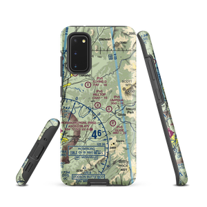 Hilltop Airport (98TE) VFR Sectional Samsung Phone Case