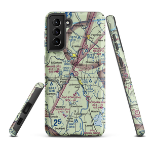 Hilltop Airport (ME92) VFR Sectional Samsung Phone Case