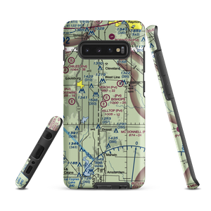 Hilltop Airport (MU62) VFR Sectional Samsung Phone Case