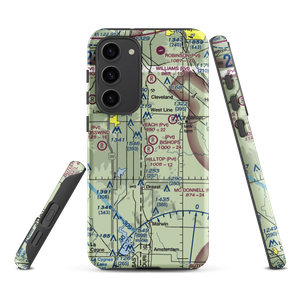 Hilltop Airport (MU62) VFR Sectional Samsung Phone Case