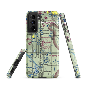 Hilltop Airport (MU62) VFR Sectional Samsung Phone Case