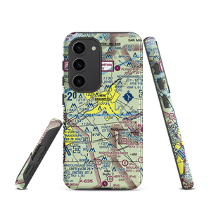 Hilltop Ranch Airport (9TA1) VFR Sectional Samsung Phone Case