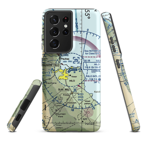 Hilo International Airport (ITO) VFR Sectional Samsung Phone Case