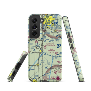 Hilvety Airport (5LL1) VFR Sectional Samsung Phone Case