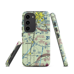 Hilvety Airport (5LL1) VFR Sectional Samsung Phone Case