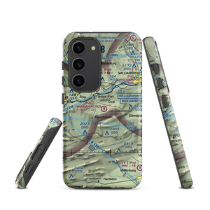Hinaman Acres Airport (1PA0) VFR Sectional Samsung Phone Case