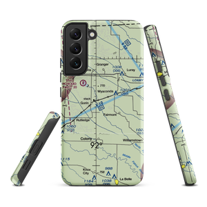 Hines Airport (1MO7) VFR Sectional Samsung Phone Case