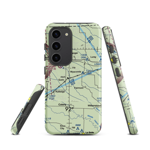 Hines Airport (1MO7) VFR Sectional Samsung Phone Case