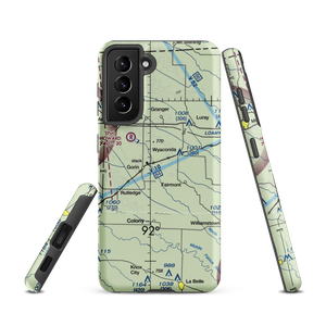 Hines Airport (1MO7) VFR Sectional Samsung Phone Case