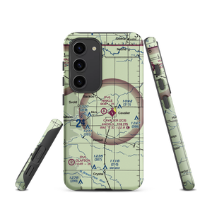 Hinkle Airport (9ND8) VFR Sectional Samsung Phone Case