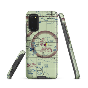 Hinkle Airport (9ND8) VFR Sectional Samsung Phone Case