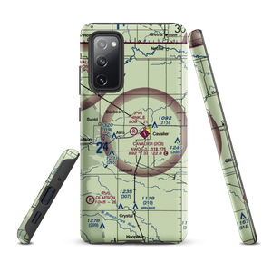 Hinkle Airport (9ND8) VFR Sectional Samsung Phone Case