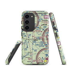 Hiram Cure Airport (C43) VFR Sectional Samsung Phone Case