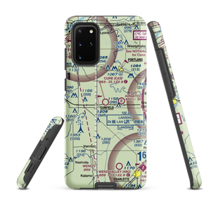 Hiram Cure Airport (C43) VFR Sectional Samsung Phone Case