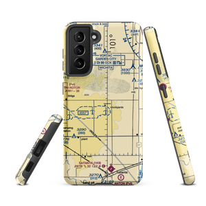 Hitch Feeders Ii Inc. Airport (1KS7) VFR Sectional Samsung Phone Case