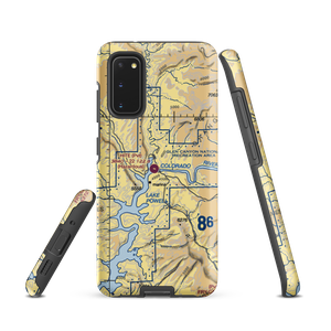 Hite Airport (UT03) VFR Sectional Samsung Phone Case