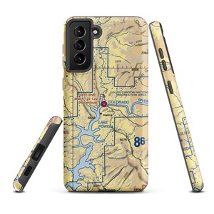 Hite Airport (UT03) VFR Sectional Samsung Phone Case