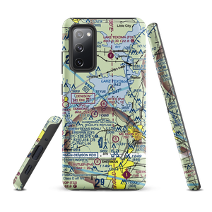 Hitex Private Airport (9TX7) VFR Sectional Samsung Phone Case