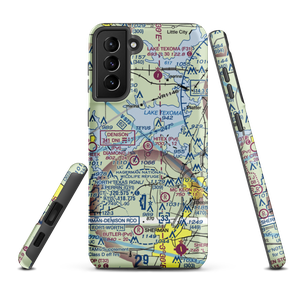 Hitex Private Airport (9TX7) VFR Sectional Samsung Phone Case