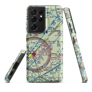 Hoblit Farms Airport (IL94) VFR Sectional Samsung Phone Case