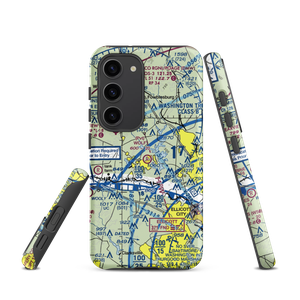 Hoby Wolf Airport (2MD5) VFR Sectional Samsung Phone Case