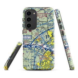 Hoby Wolf Airport (2MD5) VFR Sectional Samsung Phone Case